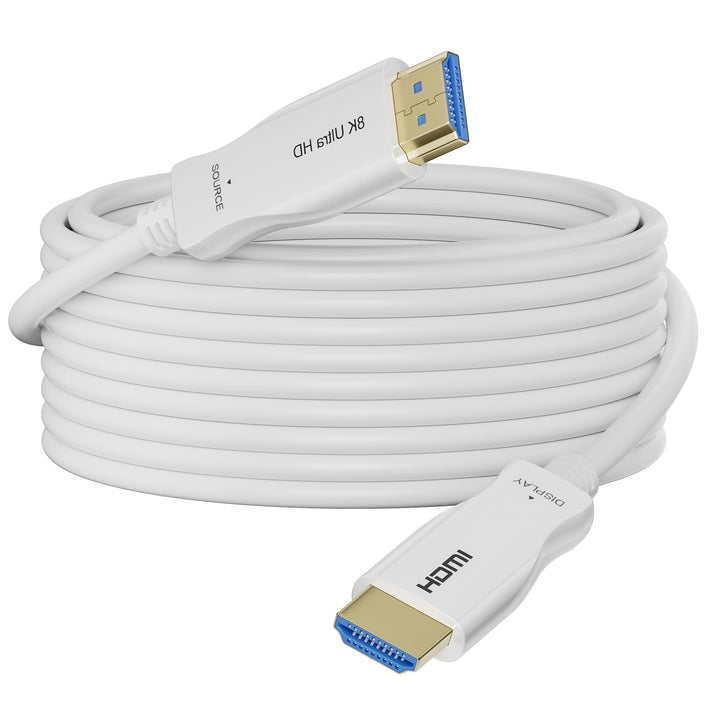 8K HDMI Glasfaser kabel 23Meter - 48Gbps High Speed HDMI Kabel Speed 8K@60Hz 4K@120Hz HDR10 eARC 3D