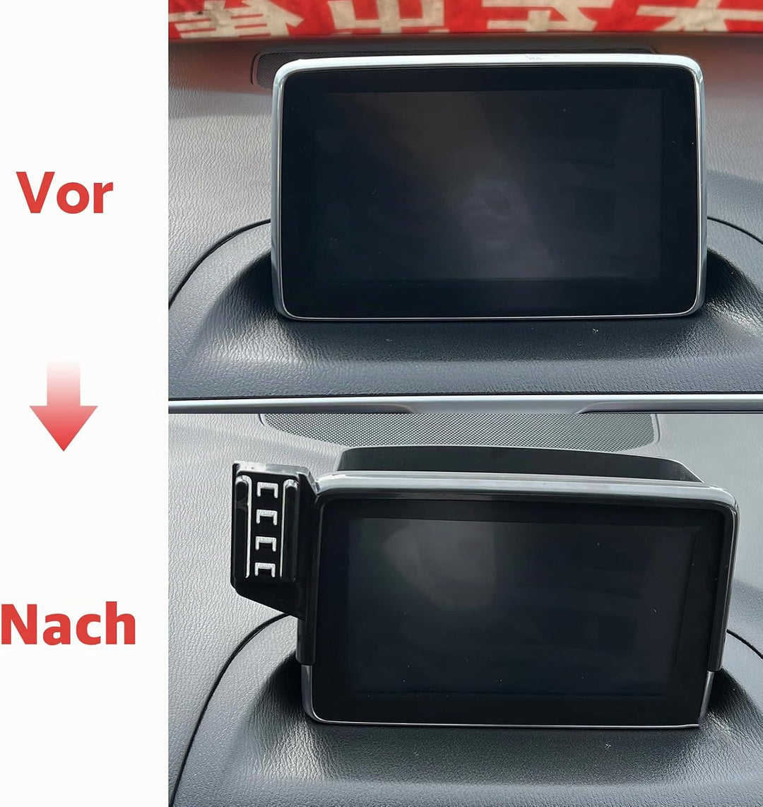 Kfz-Handyhalterung passend für Mazda CX-3 CX3 Sport DK 2016 ~ 2022, Zubehör, Bildschirm, Navigations