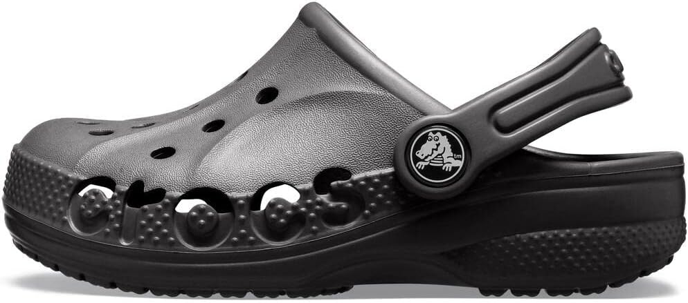 Crocs Unisex Kinder BayaClogs 19/20 EU Schwarz, 19/20 EU Schwarz