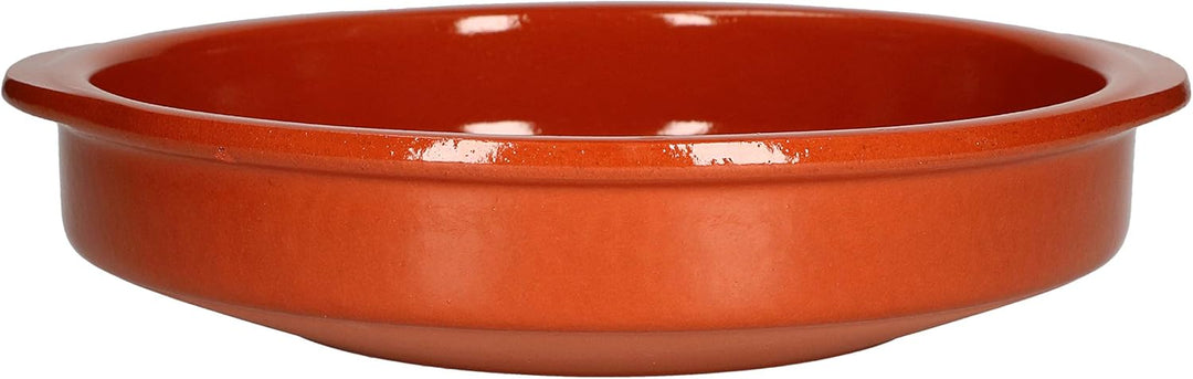 MamboCat Cazuela mit Griff 6er Set Schalen Bernd 850ml Auflaufform rund 24cm aus Ton glasiert Grösse