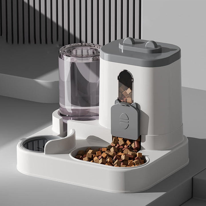 Katzenfütterautomat Grosser Leckerli-Napf | Katzenfutterspender &amp; Hundefutterautomat Für Kätzchen, W