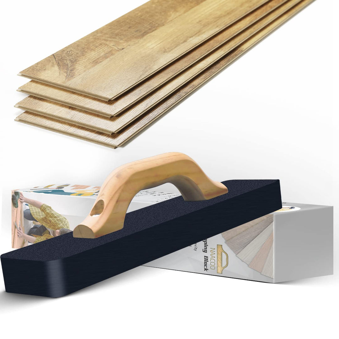 schlagklotz vinyl, Zozen Bodenwerkzeug, 1.2KG | 39CM, Kein Hammer nötig, direkt auf den Boden klopfe