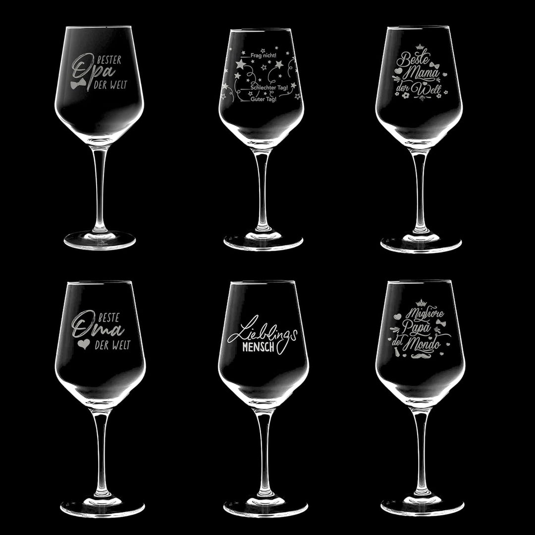 3forCologne | Weinglas aus hochwertigen Kristallglas | Souvenir Deutschland | Geschenkidee Muttertag