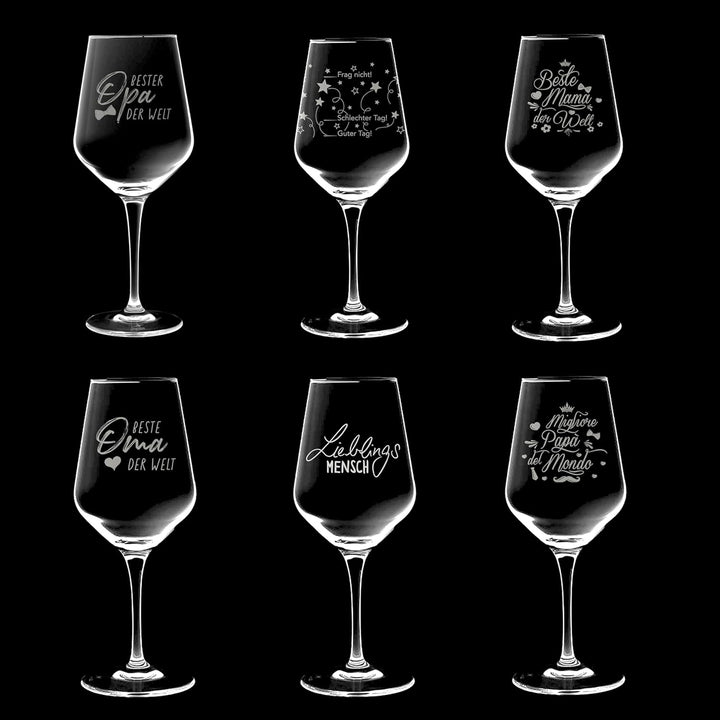 3forCologne | Weinglas aus hochwertigen Kristallglas | Souvenir Deutschland | Geschenkidee Muttertag