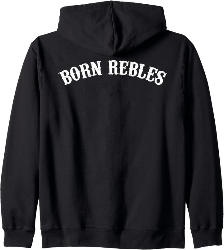 Born Rebles lustig Kapuzenjacke