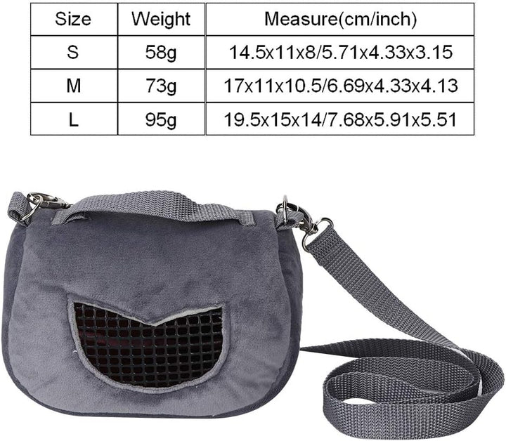 Haustier Tragetasche, Komfortabel, Umweltfreundlich und Atmungsaktiv Eichhörnchen Outing Handtasche