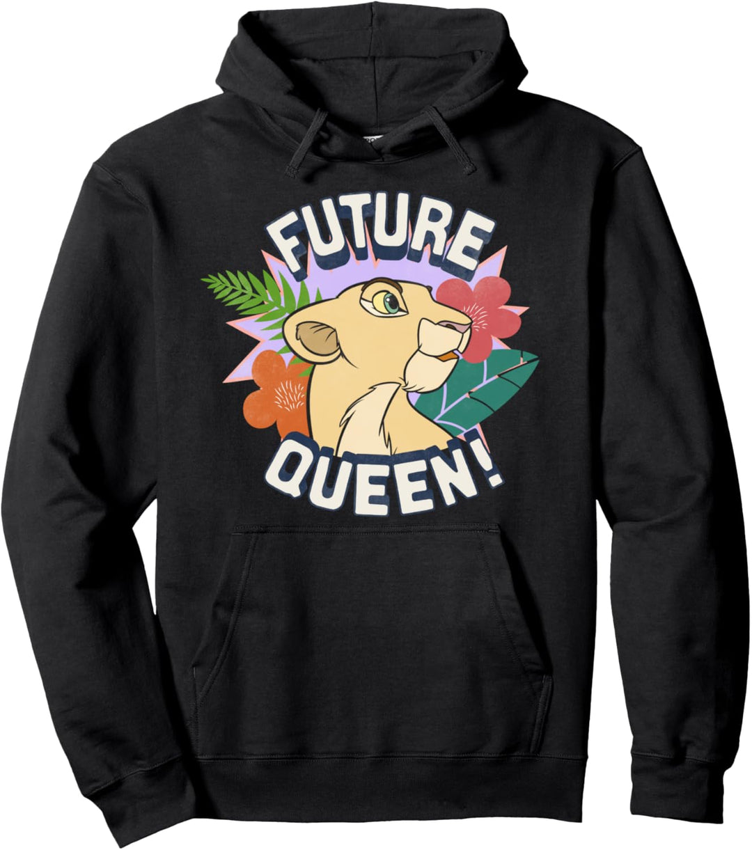 Disney The Lion King Nala Future Queen Floral Portrait Pullover Hoodie