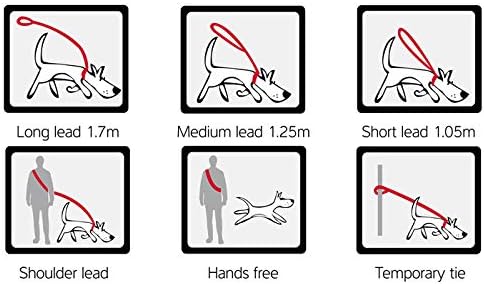 Red Dingo Trainingsleine, einfarbig, Gelb, 20 mm x 2 m, Einheitsgrösse gelb einheitsgrösse, gelb ein