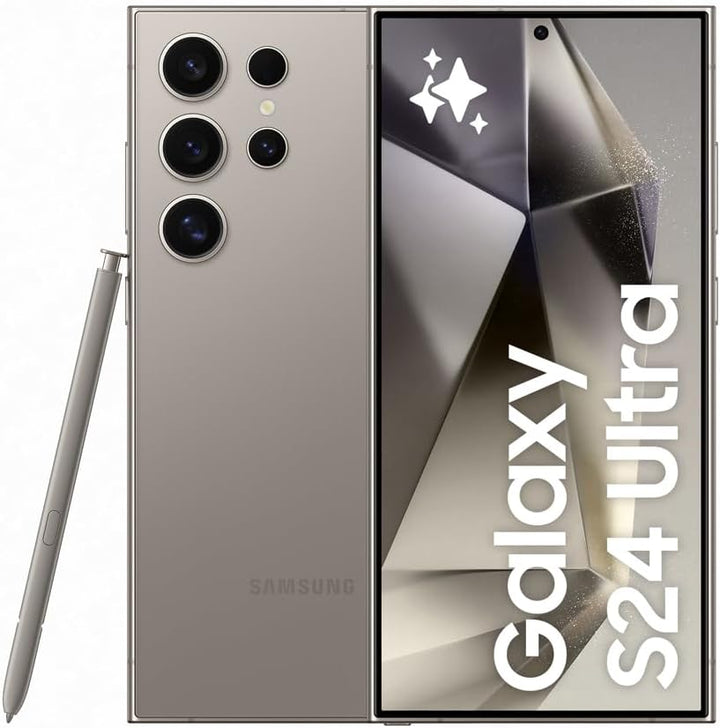 Samsung Galaxy S24 Ultra AI Smartphone, Android-Handy ohne Vertrag, 12GB RAM/512GB Speicher, 200-MP-