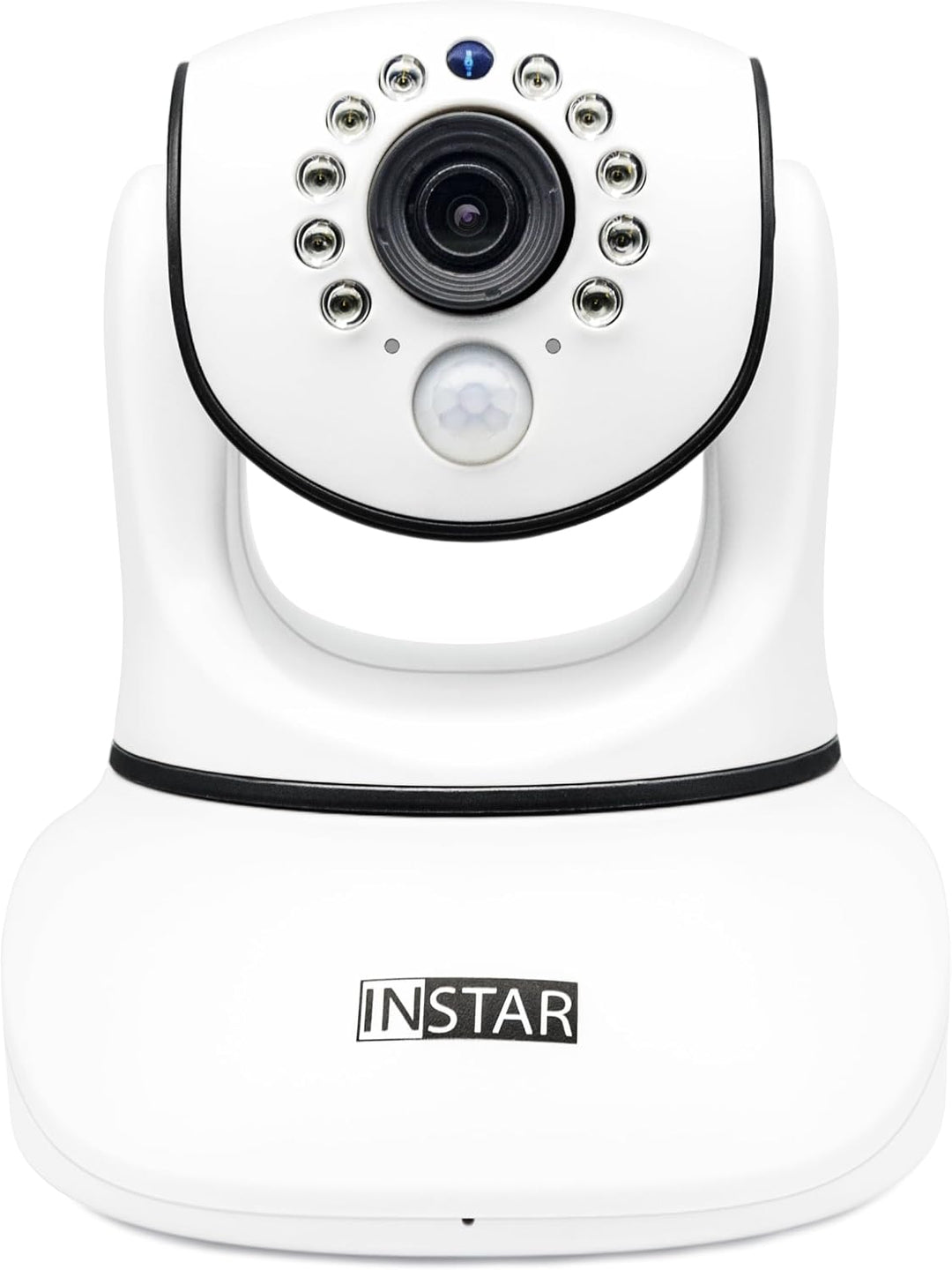 INSTAR IN-8415 2K+ weiss - LAN/PoE/WLAN Überwachungskamera mit KI (AI) - steuerbare IP Kamera - WPA3