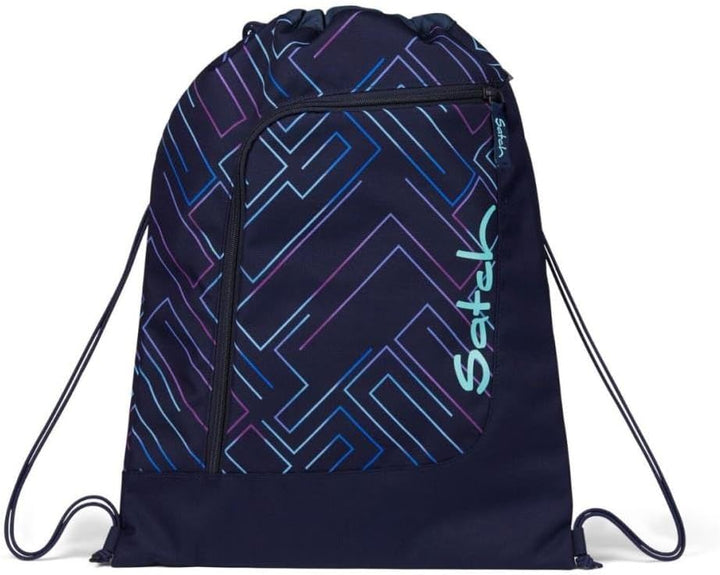 Satch Air Pencil Slider Light Edition Schulrucksack Set 3tlg. inkl. Sportbeutel Purple Laser, Purple