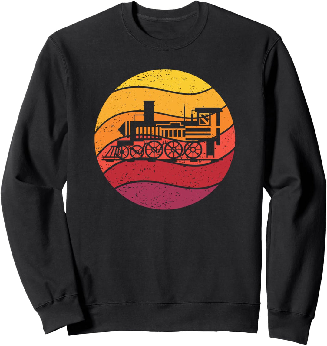 Lokomotive Retro Style Vintage Sweatshirt