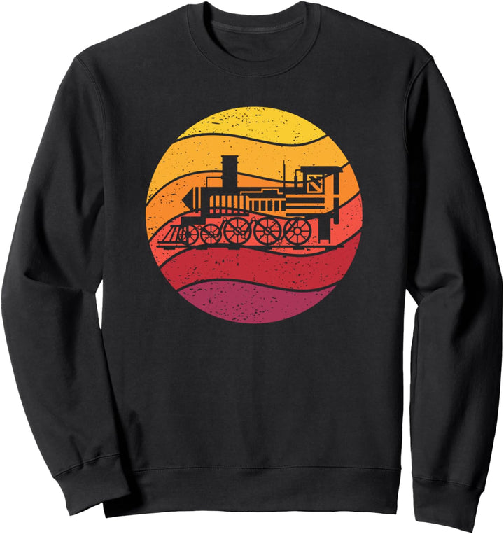 Lokomotive Retro Style Vintage Sweatshirt