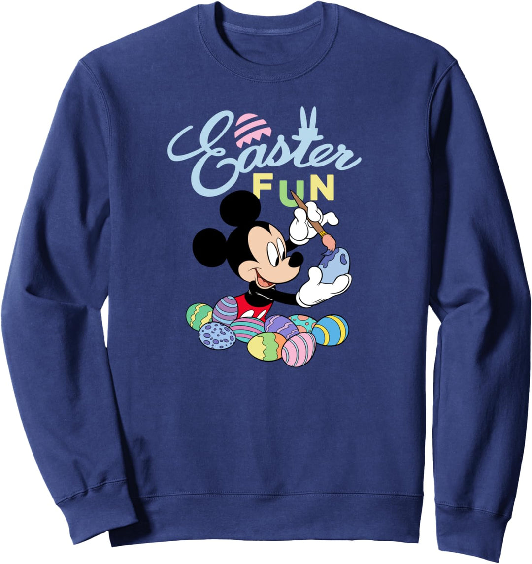 Disney Mickey Mouse Easter Fun Painting Eggs Sweatshirt