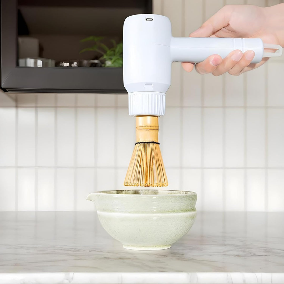 Elektrischer Matcha-Schneebesen, elektrischer Aufschäumer, tragbar, Matcha-Schneebesen, Küchenzubehö