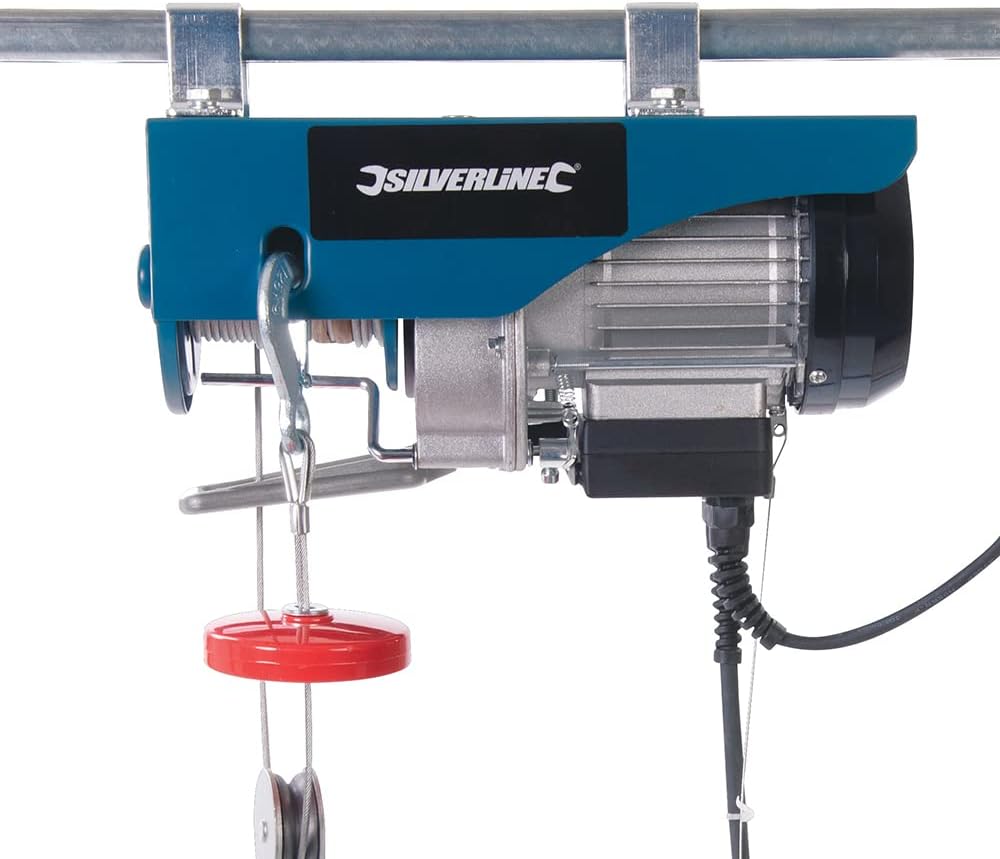 Silverline 442463 Silverstorm-Elektroseilzug, 900 W, 500 kg 900 W