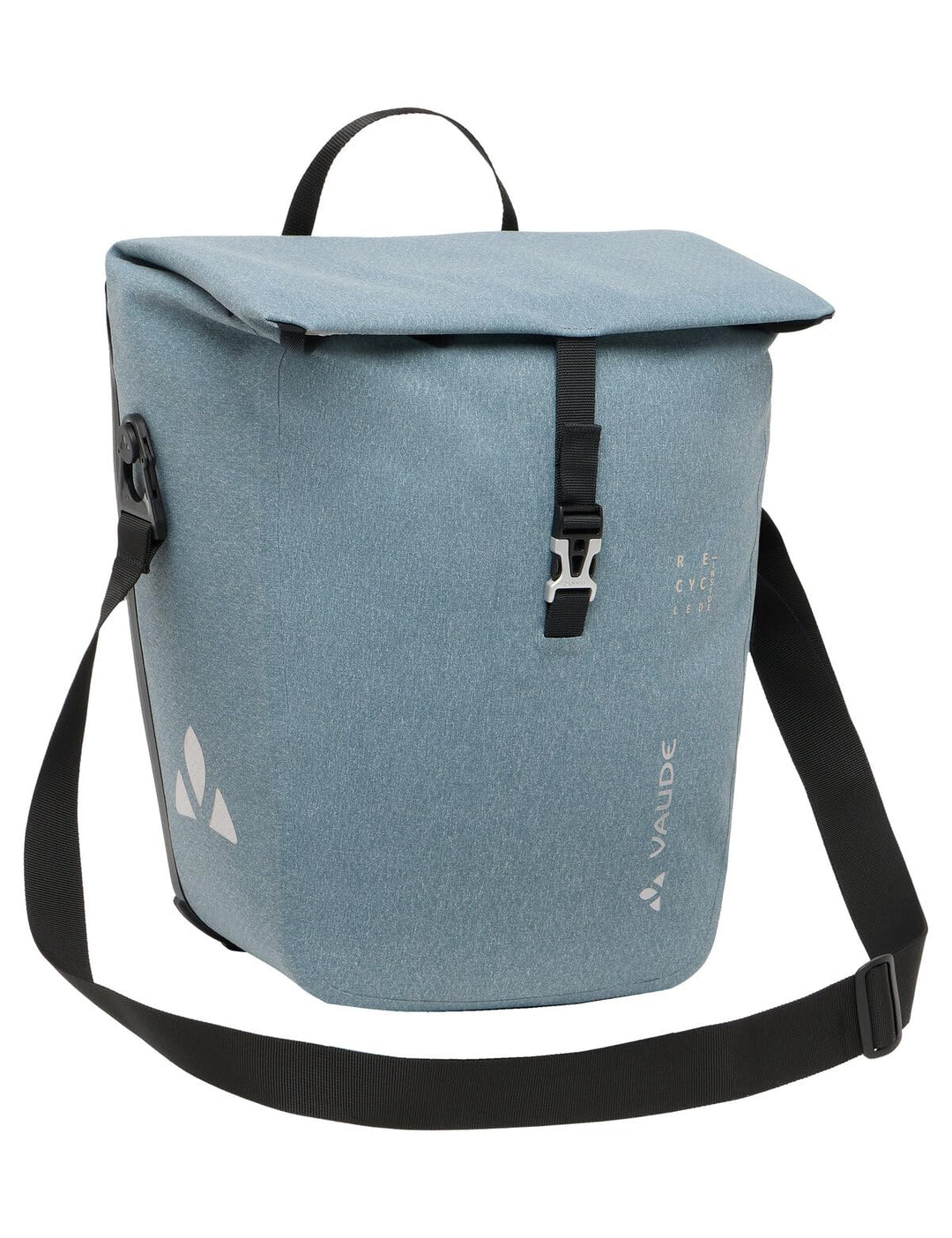 VAUDE ReCycle Commute Single - Fahrradtasche - 1 Hinterradtasche (20 Liter) - wasserdicht - Made in