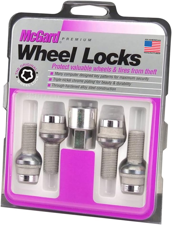 28025SU Radsicherungsbolzen SU (Standard) M14 x 1,50, Kugelsitz R12, Schaftlänge 41,0 mm, Gesamtläng
