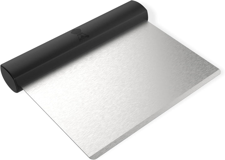 Weber Plancha Schaber - aus Edelstahl, zum Bearbeiten von Speisen auf der Grillplate, spühlmaschinen