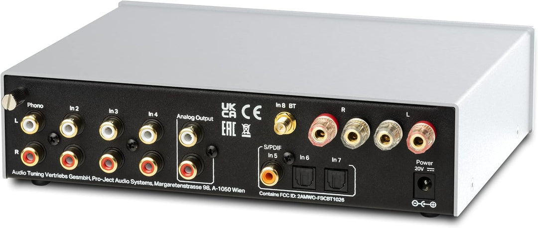 Pro-Ject MaiA S3, Kompakter und vielseitiger audiophiler Vollverstärker, aptX™ HD Bluetooth 5.0, Pho