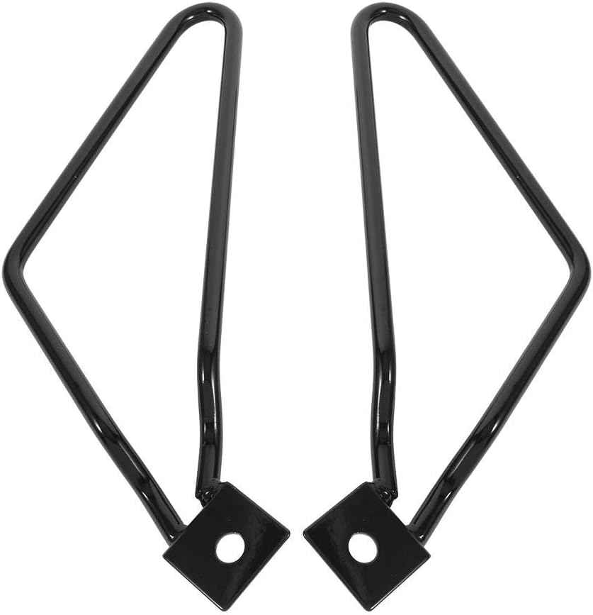 Keenso Lenkerhalterungen Linke und rechte Motorrad Satteltaschen Lenkerhalterungen Unterstützung(Sch