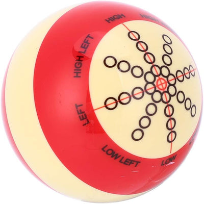 Billard-Queueball, 2,3 Zoll Billard-Pool-Ball, Übungs-Trainingshilfe-Zubehör für America Pool Eight