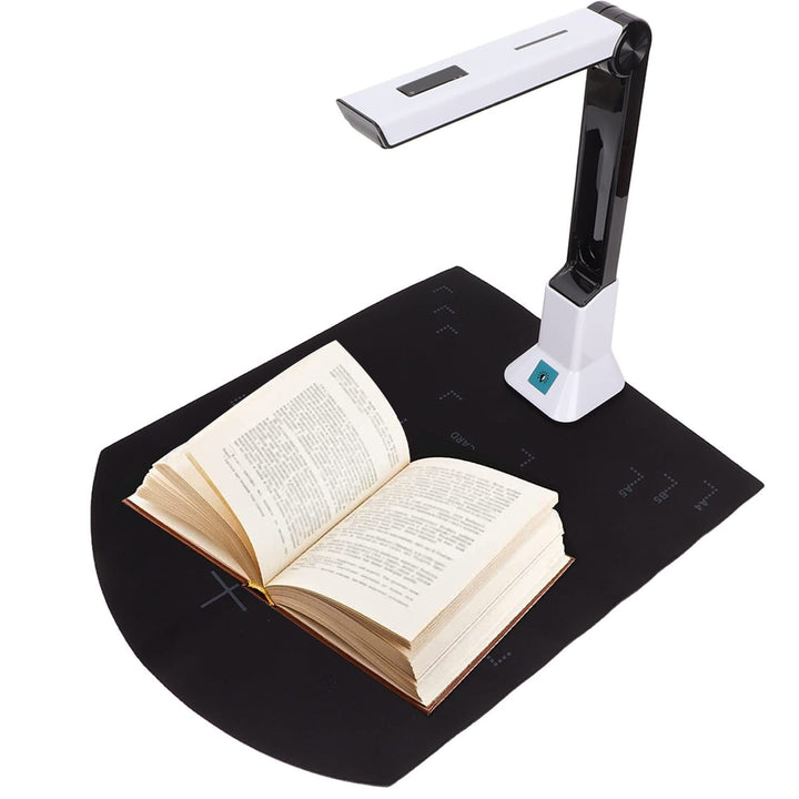 Computerscanner, 8 Millionen Pixel HD Buchscanner mit Automatischer Fokussierung, Faltbarer Dokument