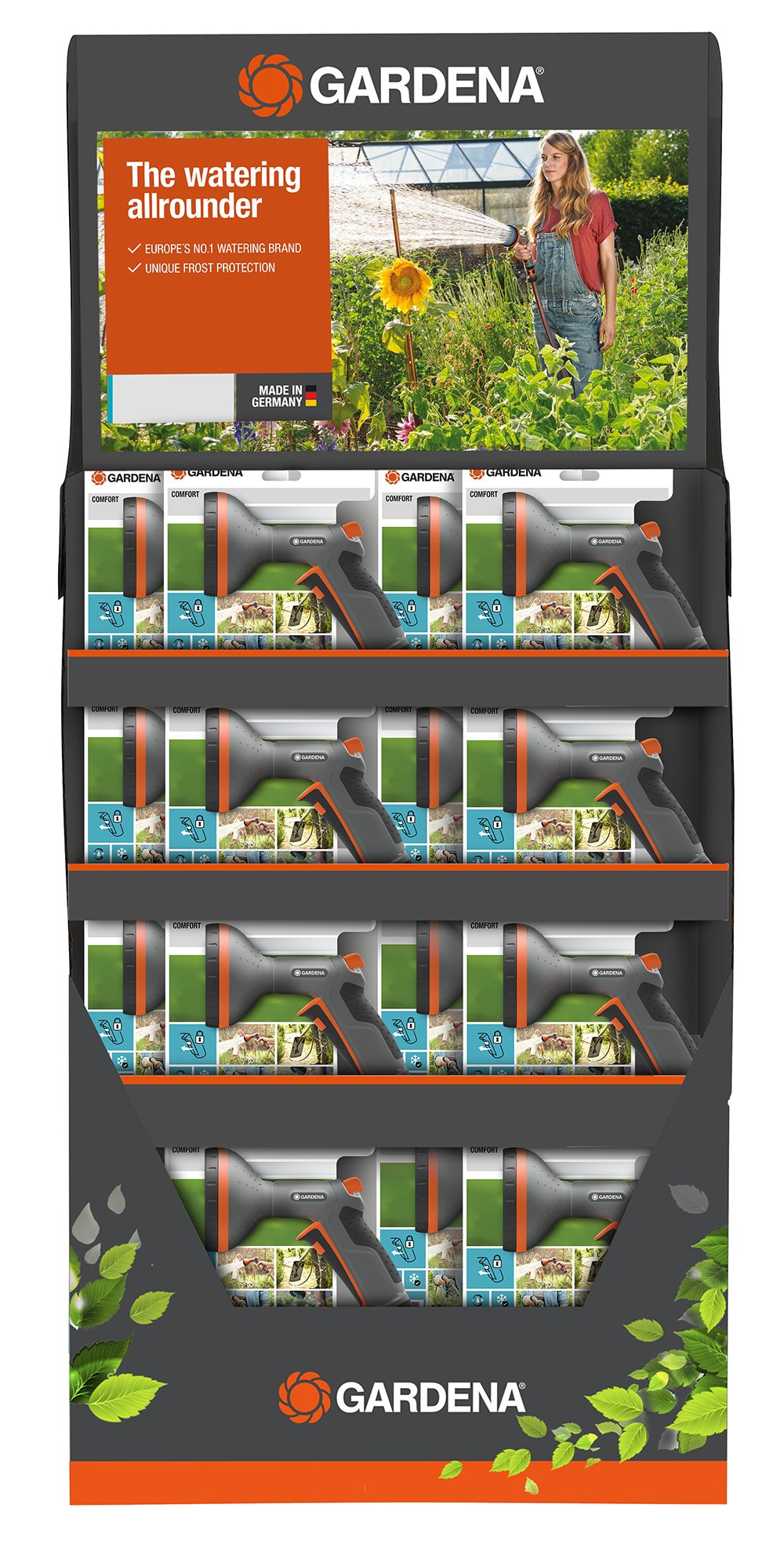 Gardena 18315-32 Comfort Multi Brause, Blau, 30,4x18,4x6,7 cm, One Size