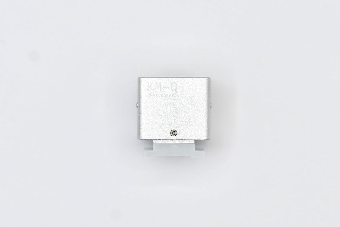 KEKS by antonKUNZE KM-Q OLED digitaler Belichtungsmesser Silber - OLED Display auf Oberseite