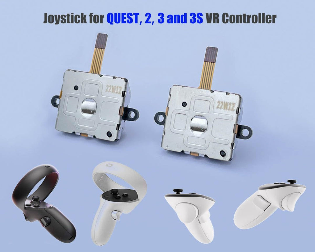 ElecGear Joystick Ersatz für Oculus Quest, 2X Linkes und Rechtes Analoges Thumbstick Control Sensorm
