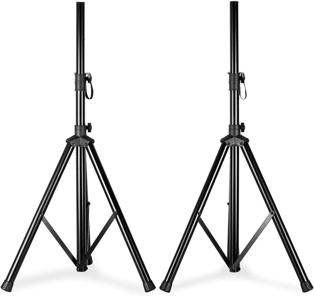 Vonyx PA Boxenständer Boxsenstativ Set Paar Lautsprecherstativ für Boxen/Speaker/Lautsprecher mit Fl