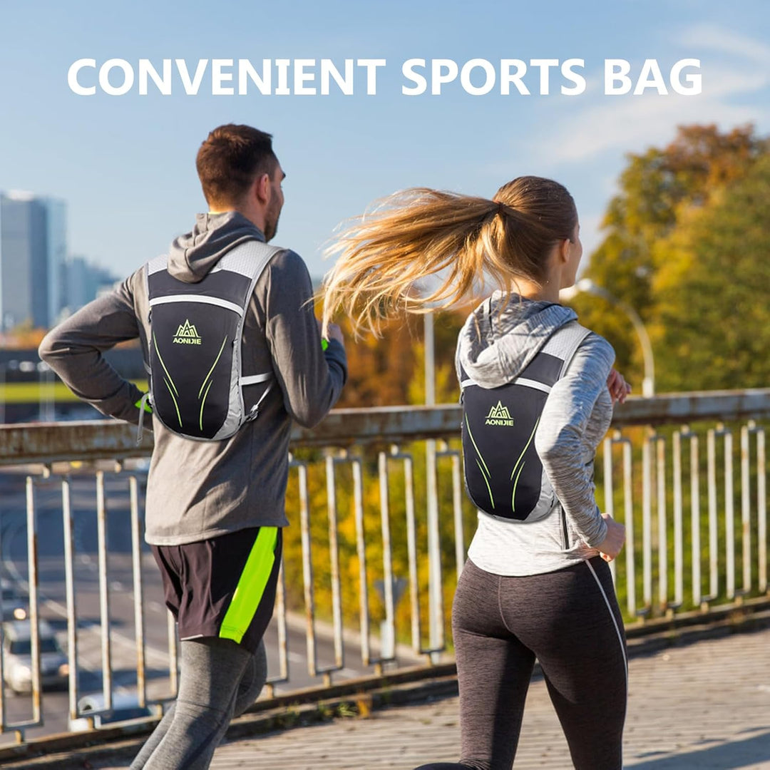 Geila Trinkrucksack, Trinkweste Outdoorsport Trail Marathoner Running Race Leichter Rucksack für Män