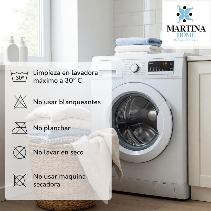 Martina Home Tunez elastischer Sofabezug, Stoff, Beige (Elfenbein), 4-Sitzer (220 bis 260 cm) Elfenb