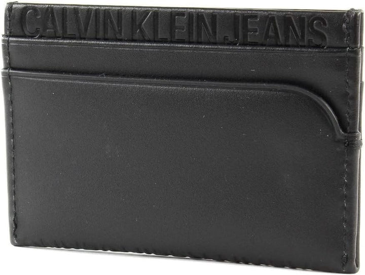 Calvin Klein Herren Logo Pop Cardholder Schultertasche, Schwarz (Infinite Black), 1x1x1 cm