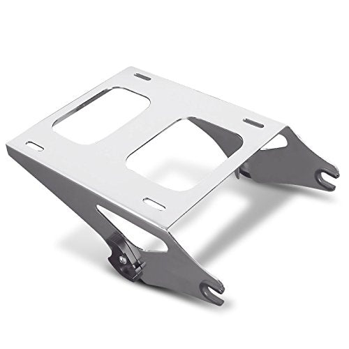 Topcase Träger Doppelsitzbank für Harley Davidson CVO Street Glide 14-23 Chrom