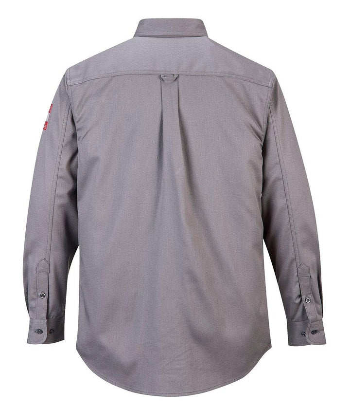 Portwest Bizflame 88/12 Hemd, Grösse: S, Farbe: Grau, FR89GRRS Grau S, Grau S