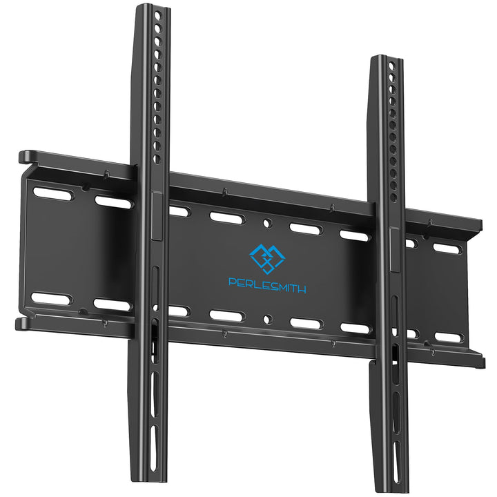 PERLESMITH TV Wandhalterung, TV Halterung Ultraslim Universal für 26-75 Zoll Flach &amp; Curved Fernsehe