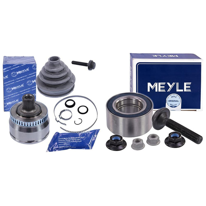 Meyle 100 498 0069 Gelenksatz, Antriebswelle & 100 498 0138 Radlagersatz Bundle mit Radlagersatz, Bu