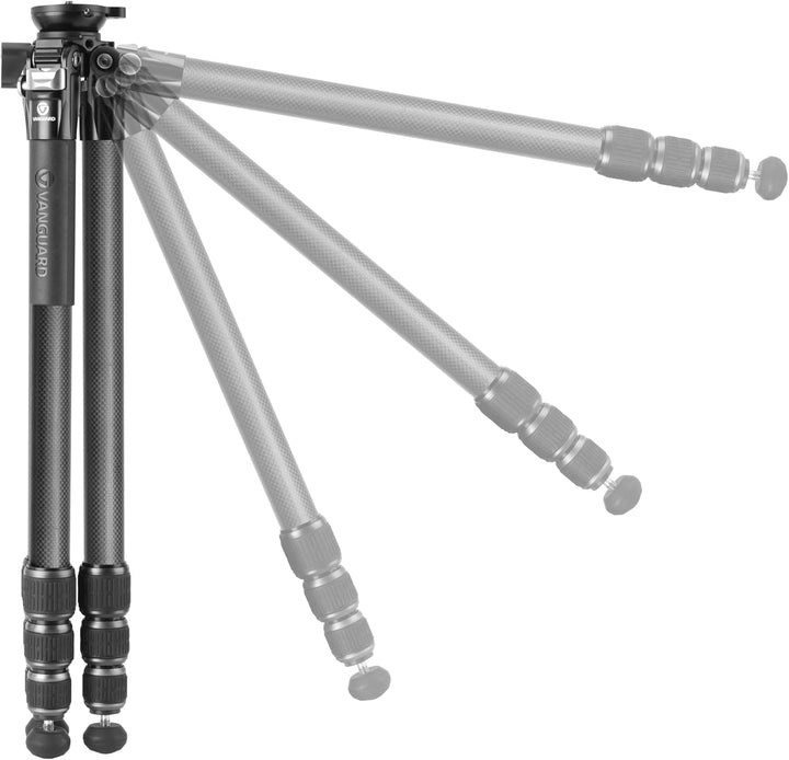 Vanguard Alta Pro 3VL 264CT Carbon Videostativ mit Nivellierfuss Ohne Kugelgelenk Carbon, Ohne Kugel