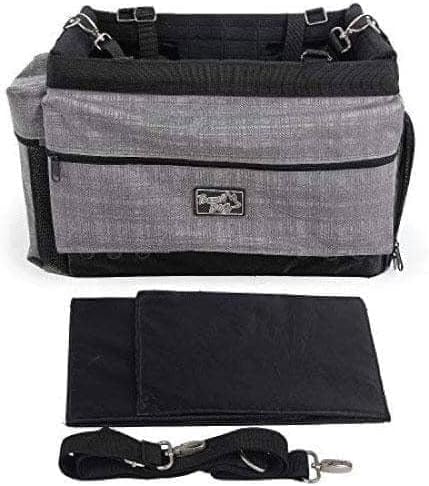 ALL FOR PAWS Travel Dog Fahrradtasche Delux mit Halterung, 3,5 kg