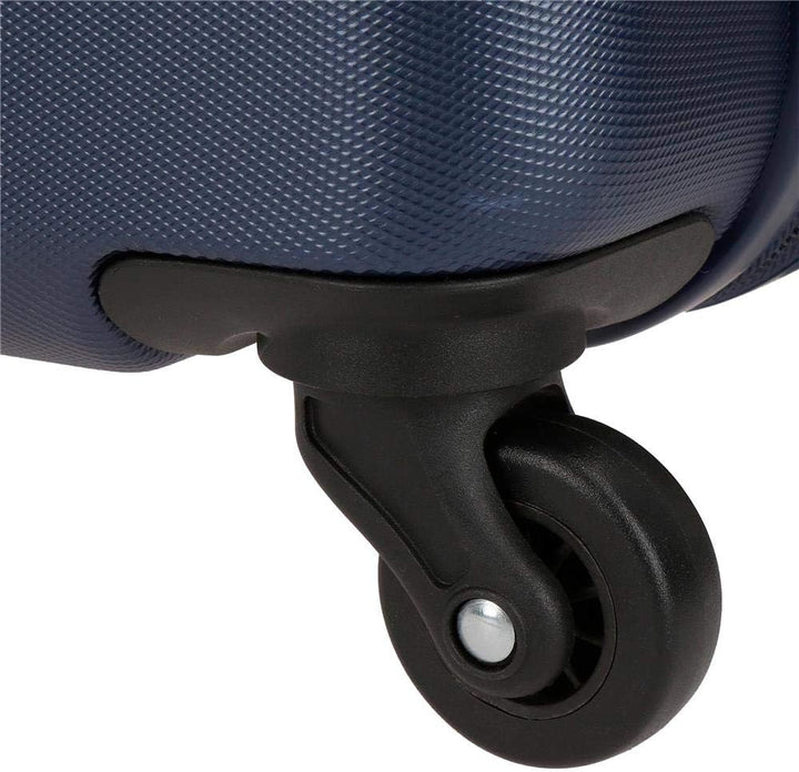 Roll Road Flex Grosser Koffer Blau 51x74x28 cms Hartschalen ABS Kombinationsschloss 91L 3,8Kgs 4 Räd