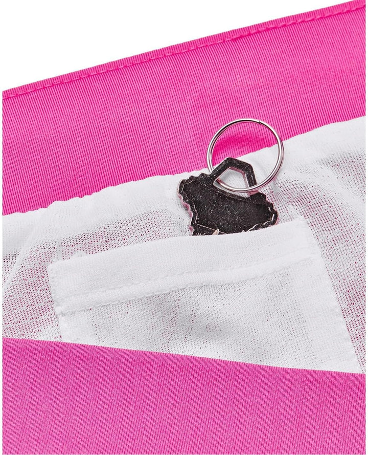 Under Armour Damen Kurze Hose Fly by 2.0 Laufshorts L-XL Rebel Pink / Weiss / Reflektierend, L-XL Re