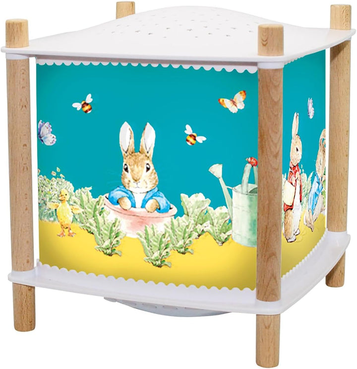 Trousselier 6260088 Magisches Nachtlicht mit Musik, Kinder Schlaflicht Peter Hase, Einschlafhilfe mi
