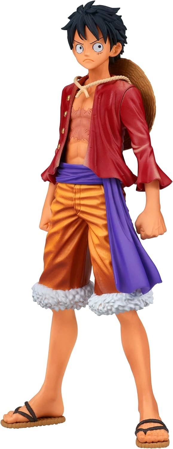 Banpresto, Actionfigur Monkey D. Luffy One Piece, Dxf The Grandline Series, Wanokuni 16 cm, Mehrfarb