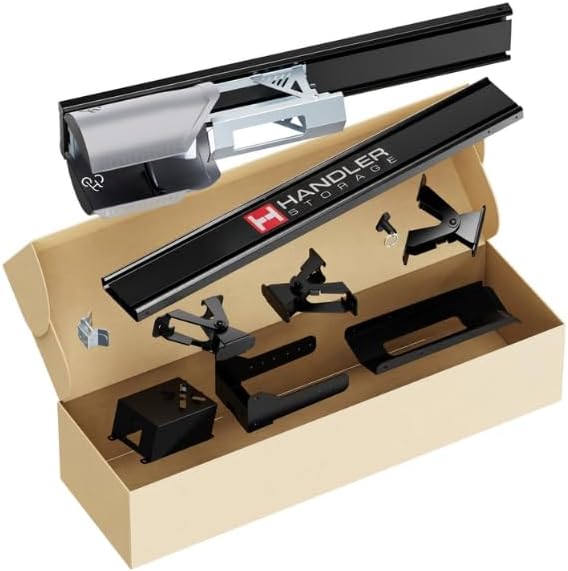 Handler Storage | schwenkbare Fahrrad Wandhalterung | 2er-Set, 2er-Set