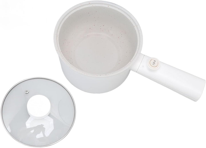 Elektrischer Hot Pot, Mini-Ramen-Kocher 1,8 L Nudeltopf Antihaft-Sauté-Pfanne Multifunktions-Elektro