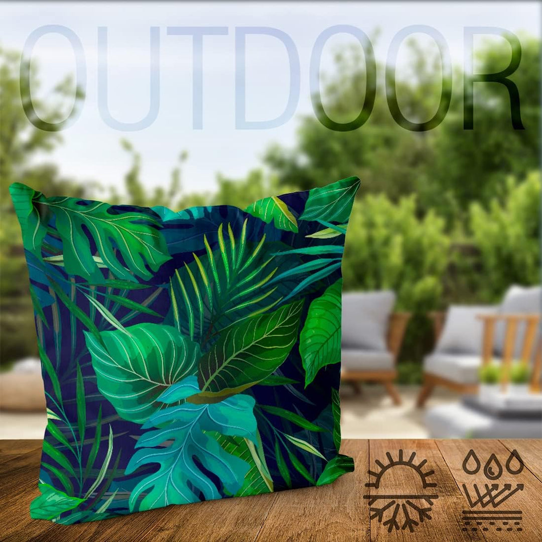 VOID Flat Exotic Plants Kissenbezug Kissenhülle Sofakissen Kissen Deko Outdoor-Kissen Dekokissen, Ki