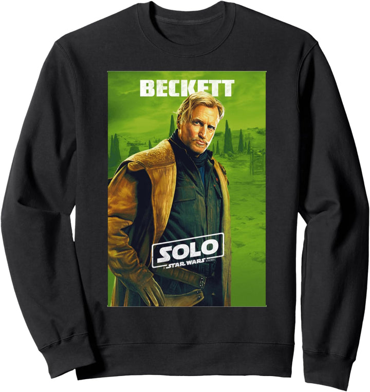 Han Solo Movie Beckett Solo Movie Poster Sweatshirt