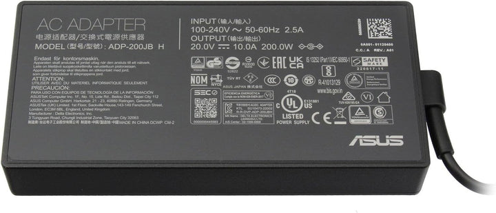 Asus TUF Gaming Dash F15 FX517ZR Original Netzteil 200 Watt