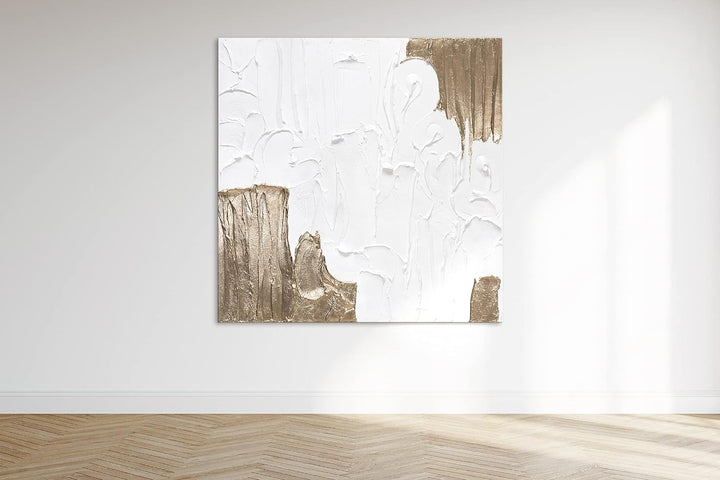 YS-Art Abstrakt Acryl Gemälde auf Leinwand Life handgemalt Wandbilder Wohnzimmer modern Wohndekor Bi
